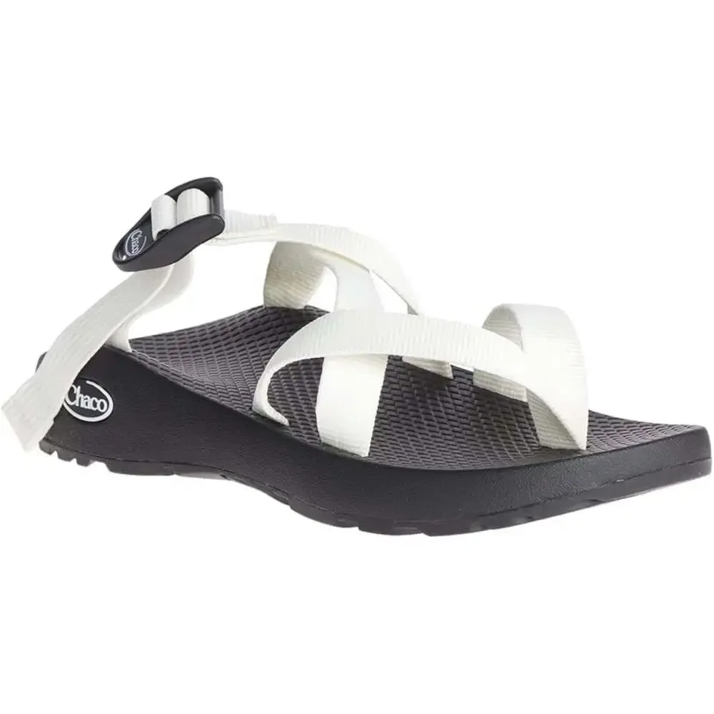 Chaco Z/Cloud 2 Sandals Black and White Toe-Loop Sport Hiking Sandals New Size: